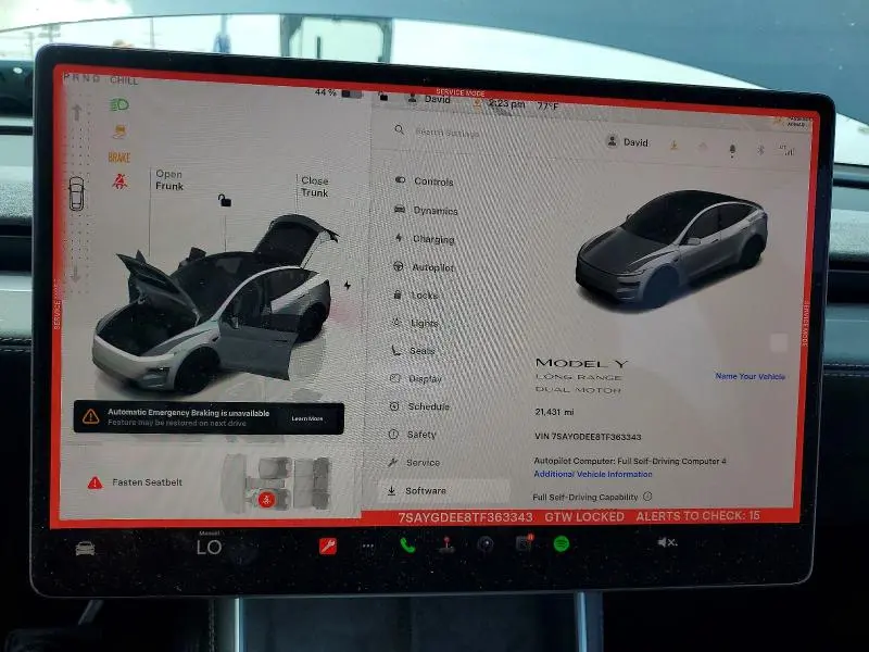 2026 TESLA MODEL Y   
