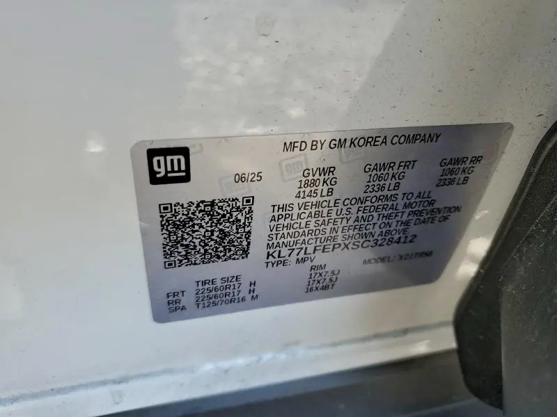 2025 CHEVROLET TRAX LS  