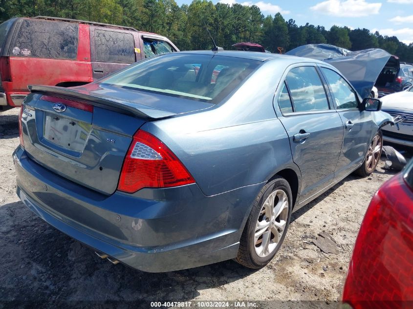 2012 FORD FUSION SE