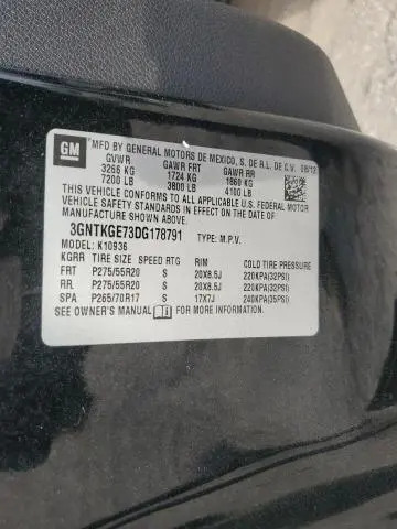 2013 CHEVROLET AVALANCHE LTZ  