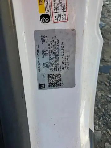 2018 CHEVROLET CAMARO LT  