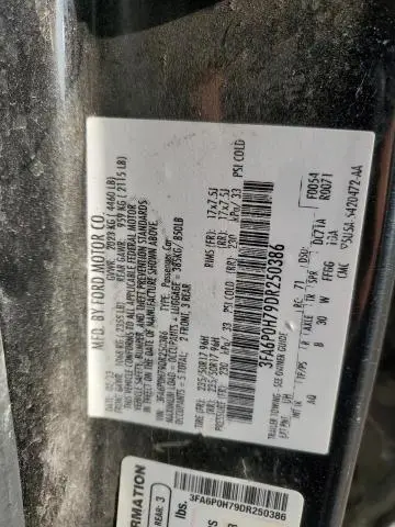 2013 FORD FUSION SE  