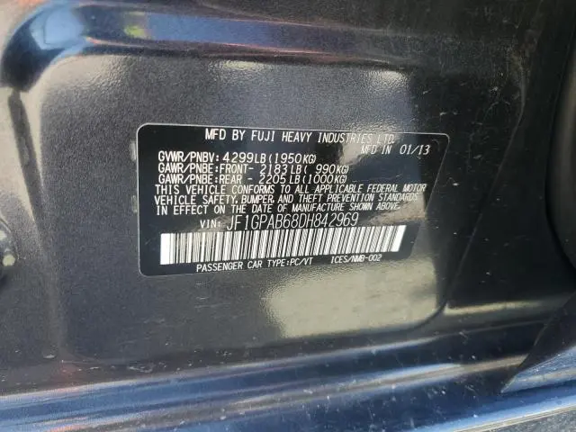 2013 SUBARU IMPREZA PREMIUM  