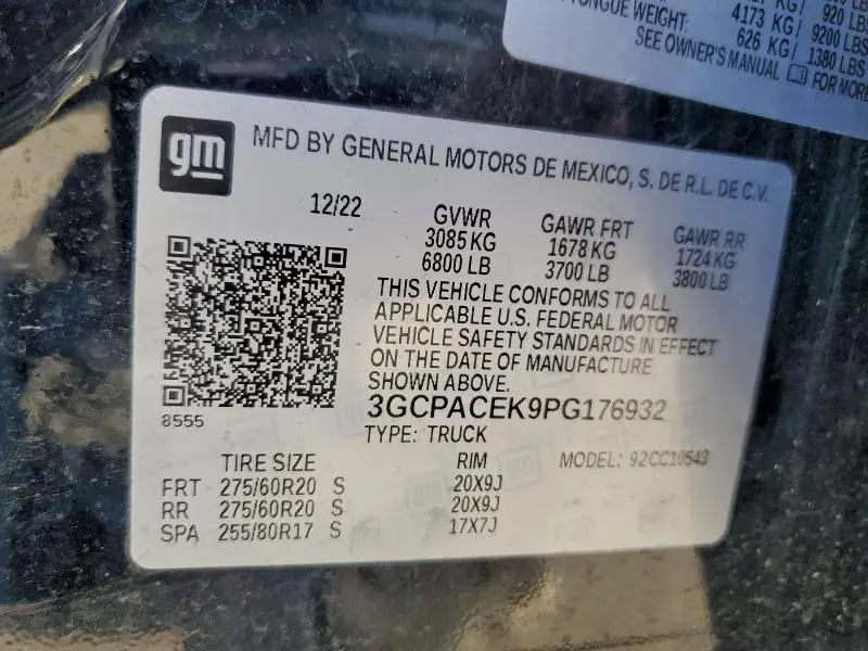 2023 CHEVROLET SILVERADO C1500 LT  