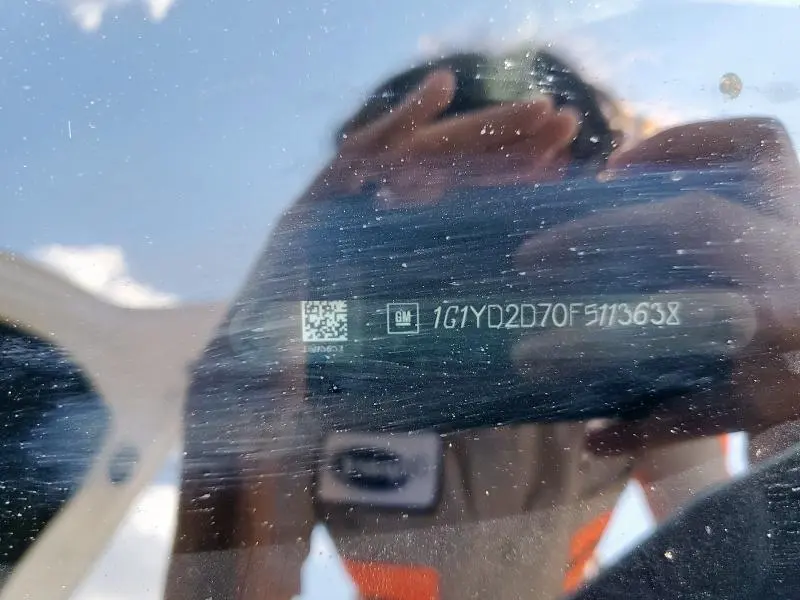 2015 CHEVROLET CORVETTE STINGRAY 2LT  