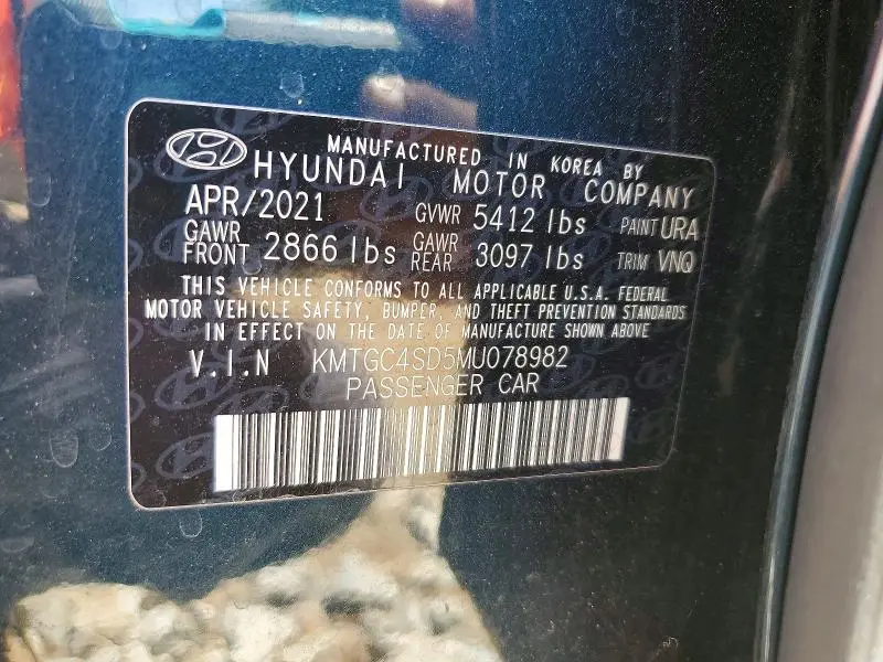 2021 GENESIS G80 3.5T  