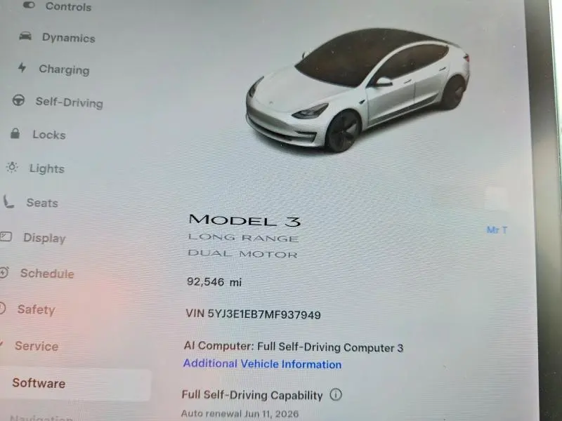 2021 TESLA MODEL 3   