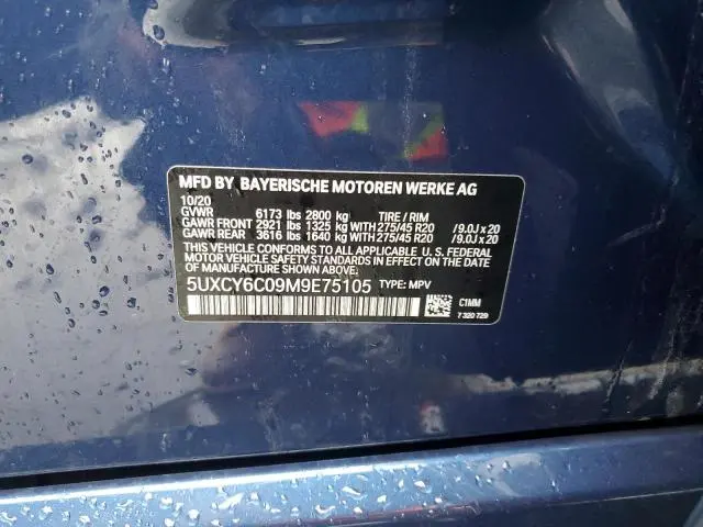 2021 BMW X6 XDRIVE40I  