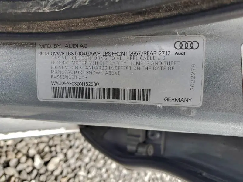 2013 AUDI A6 PREMIUM PLUS  