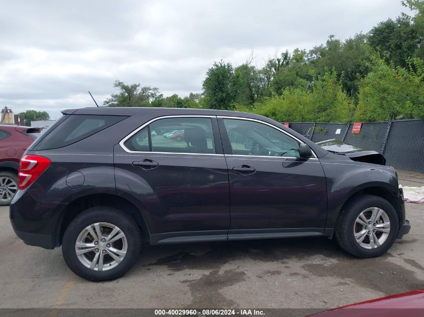 2016 CHEVROLET EQUINOX LS