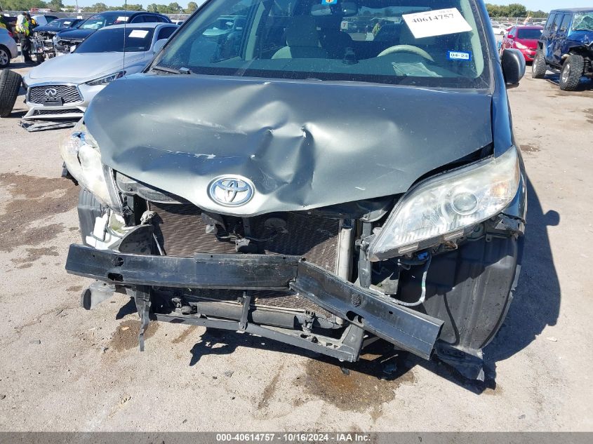 2014 TOYOTA SIENNA LE V6 8 PASSENGER