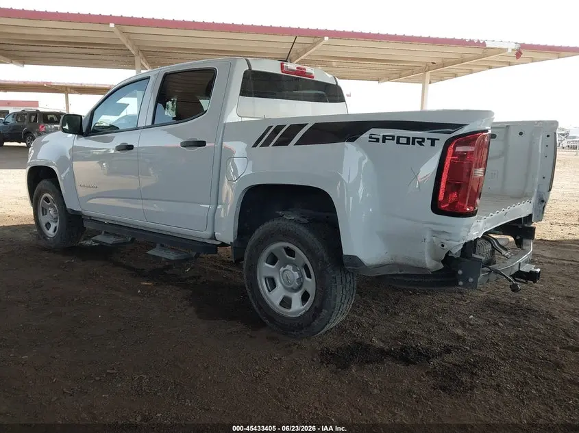 2022 CHEVROLET COLORADO 2WD  SHORT BOX WT