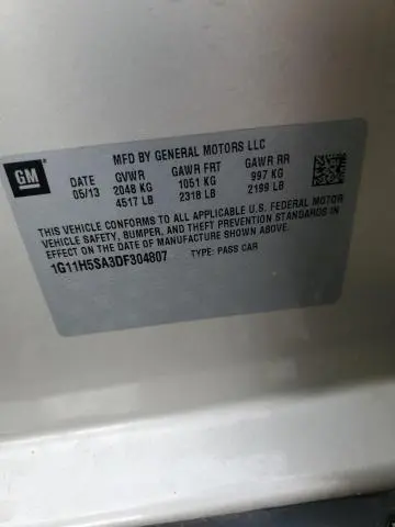 2013 CHEVROLET MALIBU LTZ  