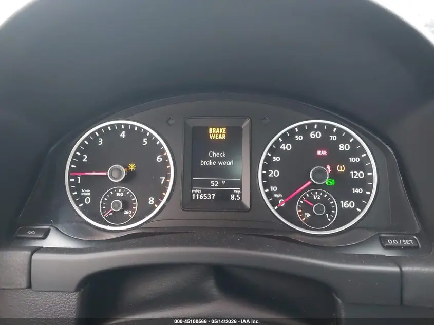 2012 VOLKSWAGEN TIGUAN SE
