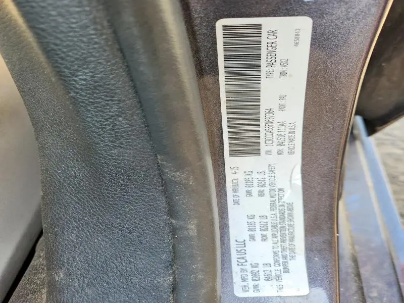 2015 CHRYSLER 200 LIMITED  