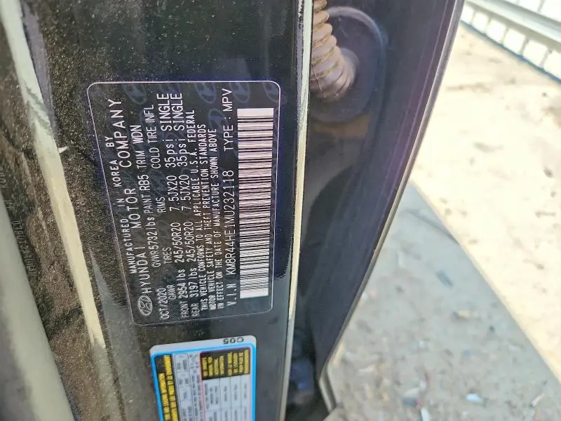 2021 HYUNDAI PALISADE SEL  