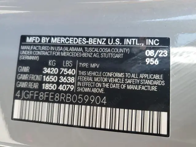 2024 MERCEDES-BENZ GLS 580 4MATIC  