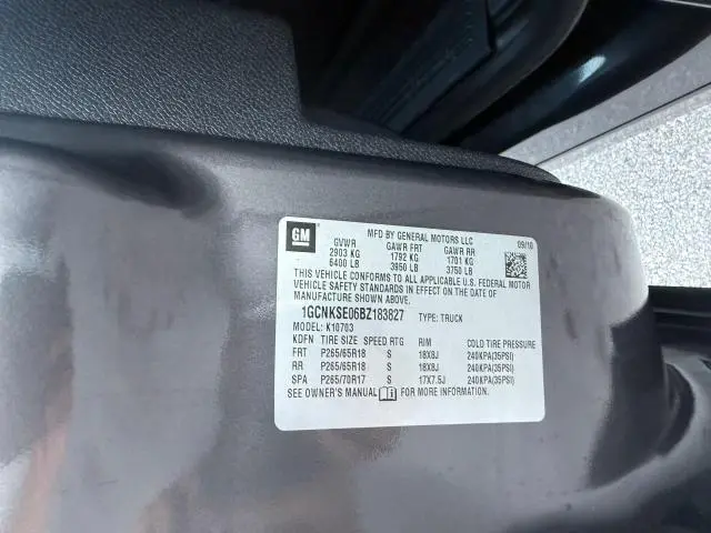 2011 CHEVROLET SILVERADO K1500 LT  