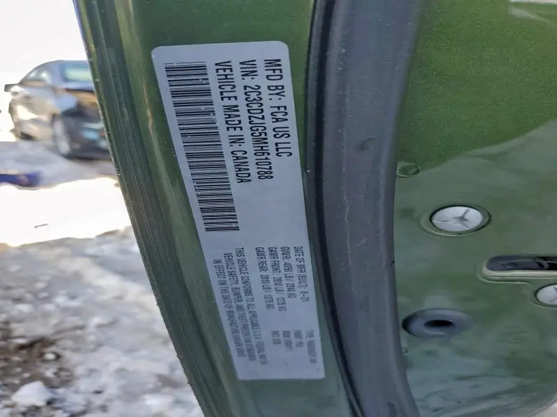 2021 DODGE CHALLENGER GT  