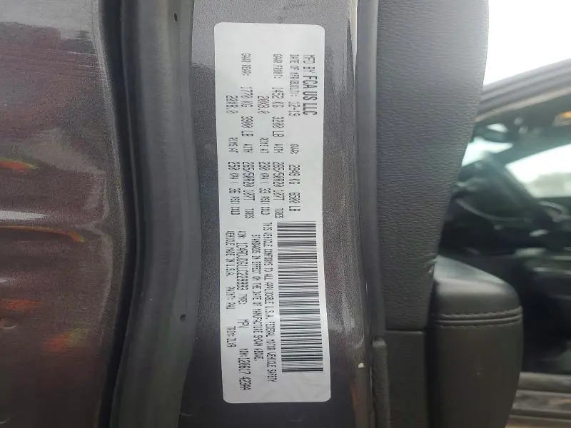 2020 DODGE DURANGO GT  