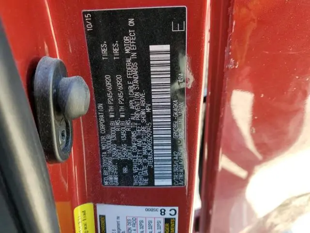 2016 TOYOTA 4RUNNER SR5/SR5 PREMIUM  