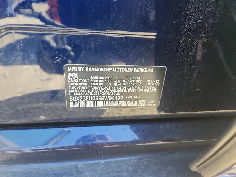 2025 BMW X5 XDRIVE40I  