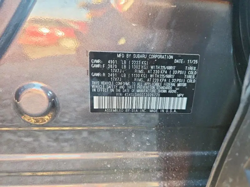 2026 SUBARU FORESTER   
