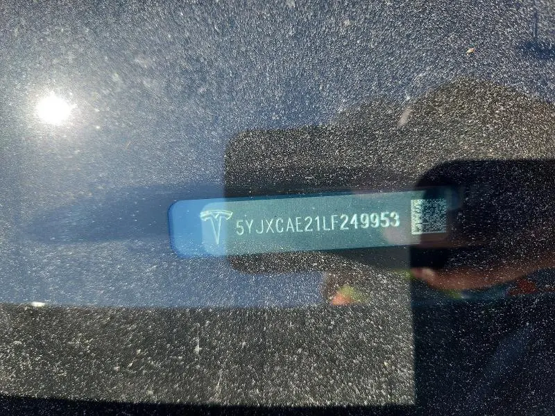 2020 TESLA MODEL X   