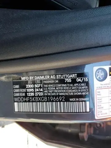 2016 MERCEDES-BENZ E 350  