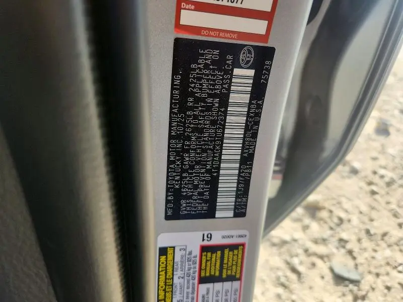 2026 TOYOTA CAMRY LE  