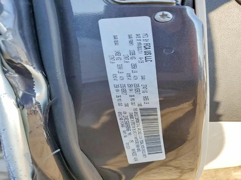 2019 CHRYSLER PACIFICA TOURING L  