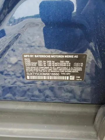 2021 BMW X3 XDRIVE30I  