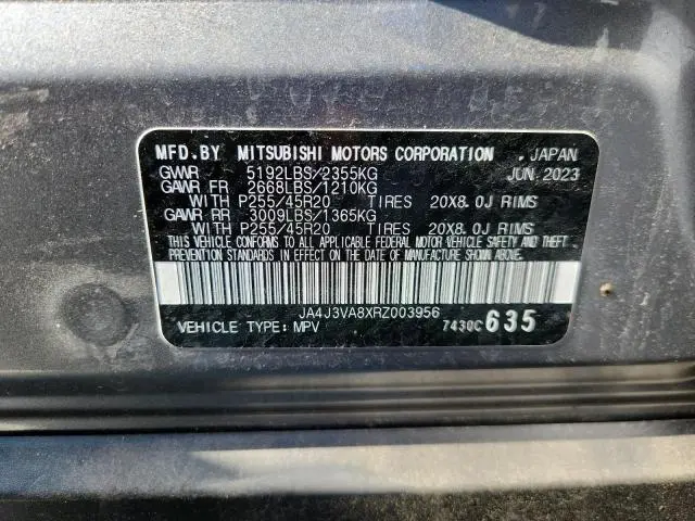 2024 MITSUBISHI OUTLANDER SE  