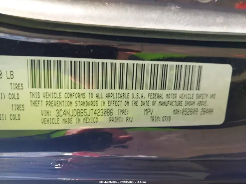 2018 JEEP COMPASS LATITUDE 4X4