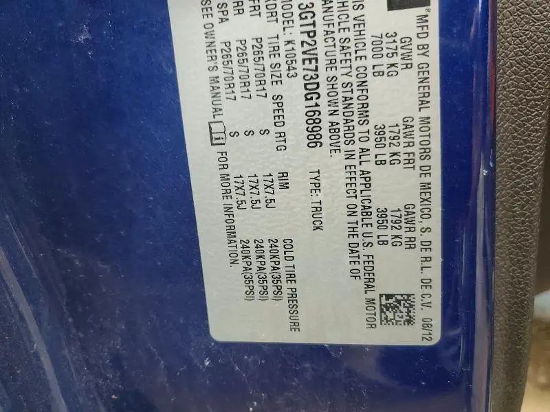 2013 GMC SIERRA K1500 SLE  