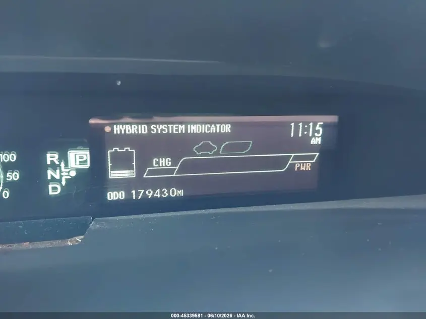 2013 TOYOTA PRIUS FIVE