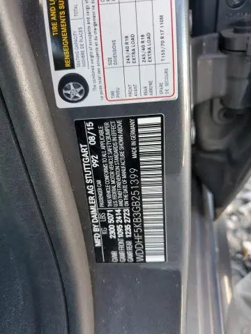 2016 MERCEDES-BENZ E 350  