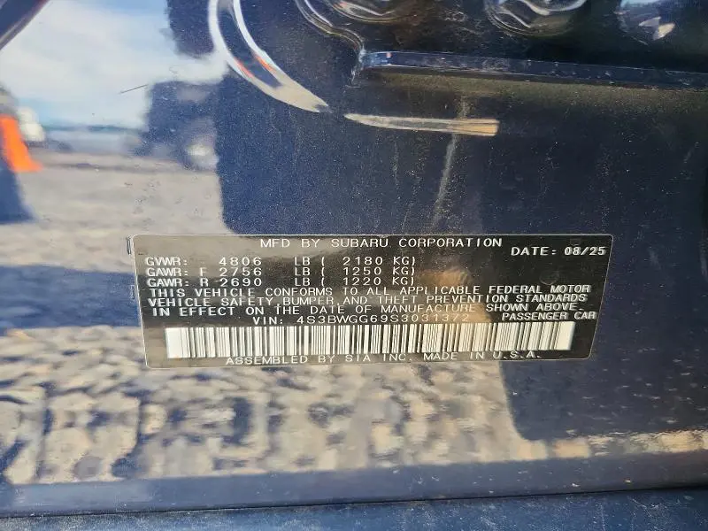 2025 SUBARU LEGACY SPORT  