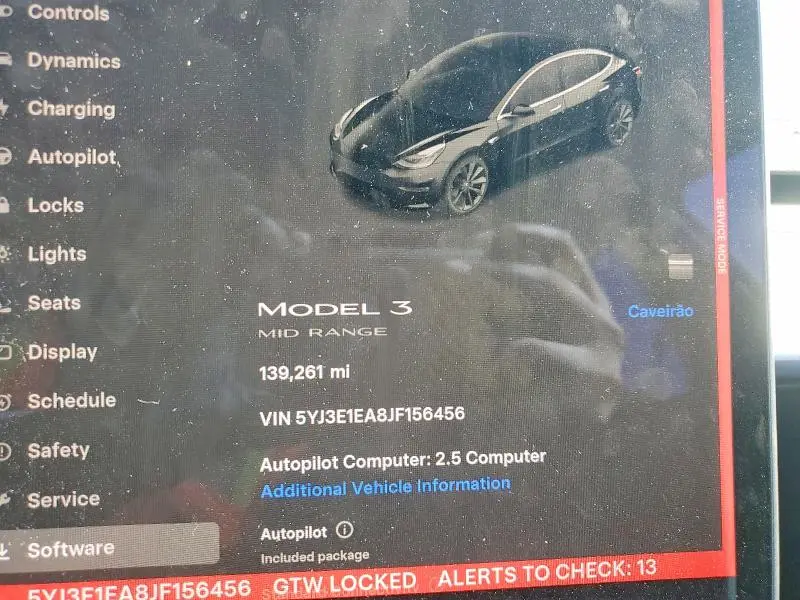2018 TESLA MODEL 3   