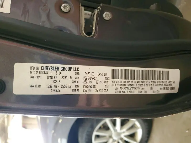 2014 DODGE JOURNEY SXT  