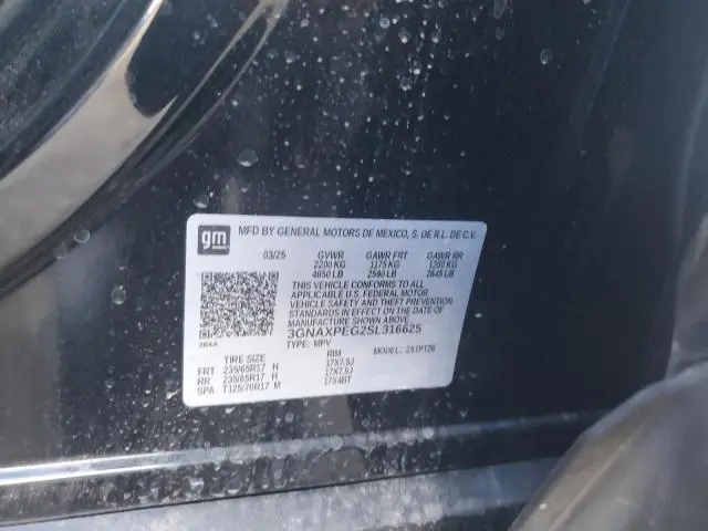 2025 CHEVROLET EQUINOX LT  