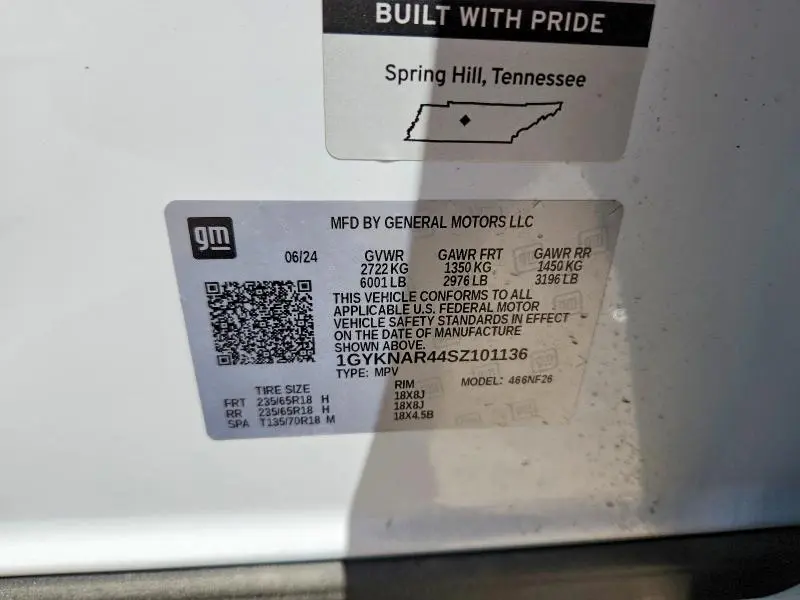 2025 CADILLAC XT5 LUXURY  