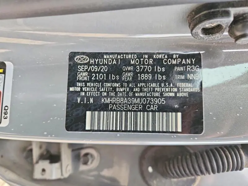 2021 HYUNDAI VENUE SE  