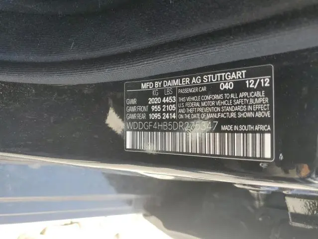 2013 MERCEDES-BENZ C 250  