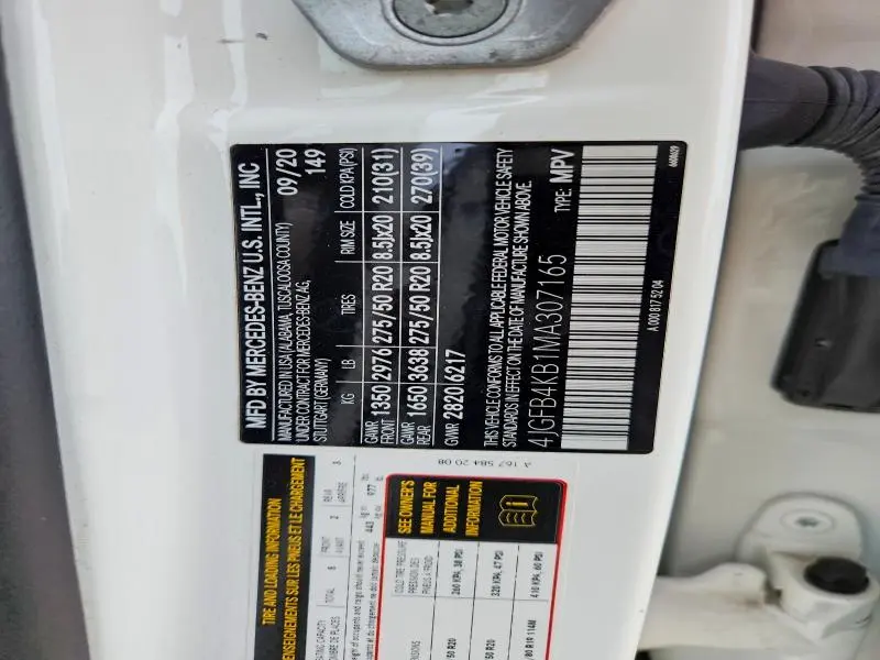 2021 MERCEDES-BENZ GLE 350 4MATIC  