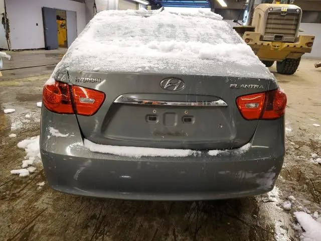 2010 HYUNDAI ELANTRA BLUE  