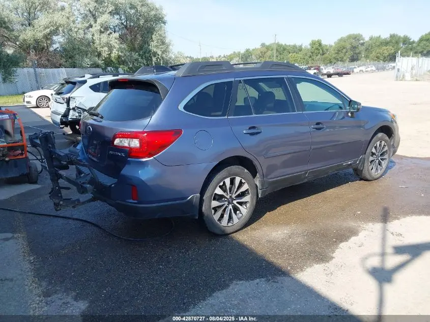 2016 SUBARU OUTBACK 2.5I LIMITED