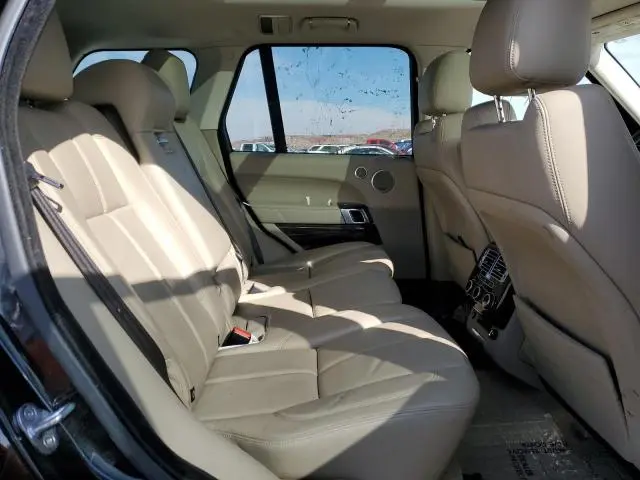 2016 LAND ROVER RANGE ROVER 