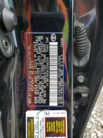 2012 TOYOTA CAMRY BASE  