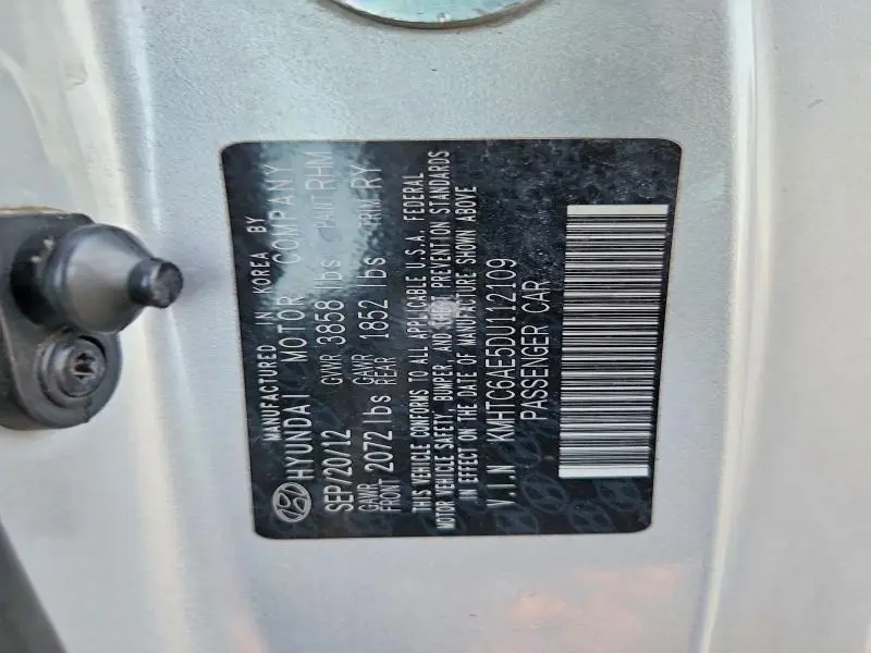 2013 HYUNDAI VELOSTER TURBO  